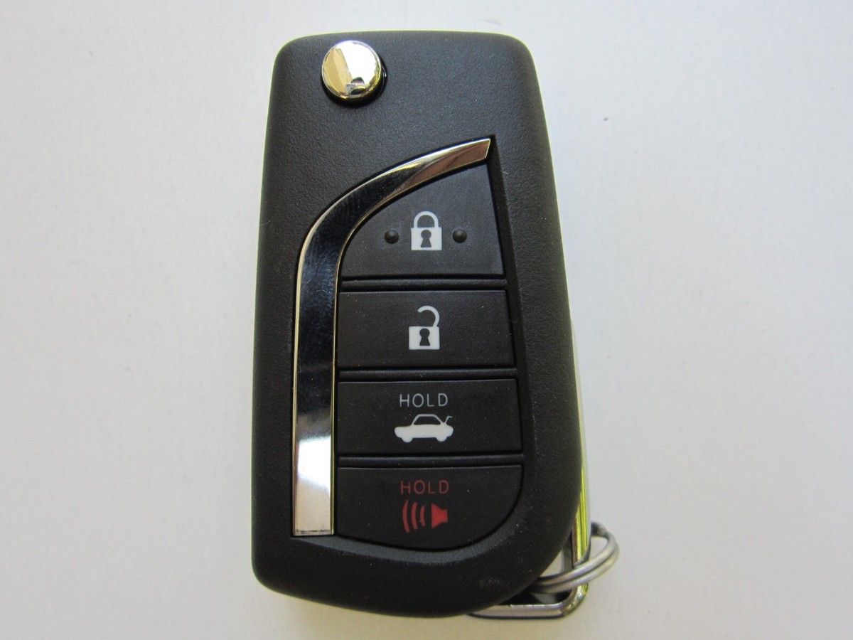 Used Toyota Camry Key Fob (2018-2023) - Flip Key Remote Entry, HYQ12BGF, Uncut Blank