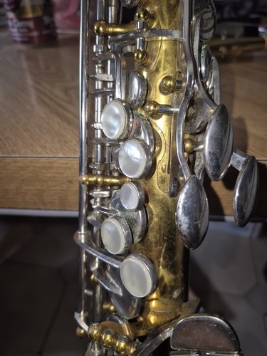 conn alto saxophone Model 24 M made In America Case Conn Mp Parts Repair - Picture 7 of 17