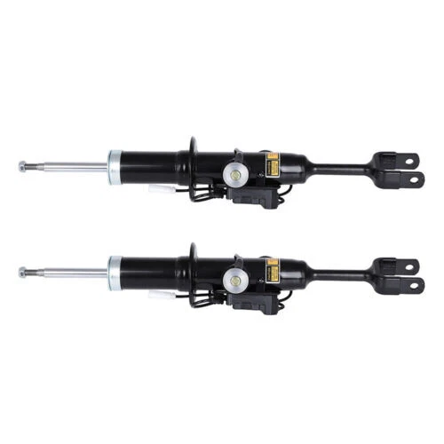 2X Front Fit BMW F01 F02 740i 750i 760i 750Li Air Shock Struts Assys w/ EDC - Picture 3 of 4