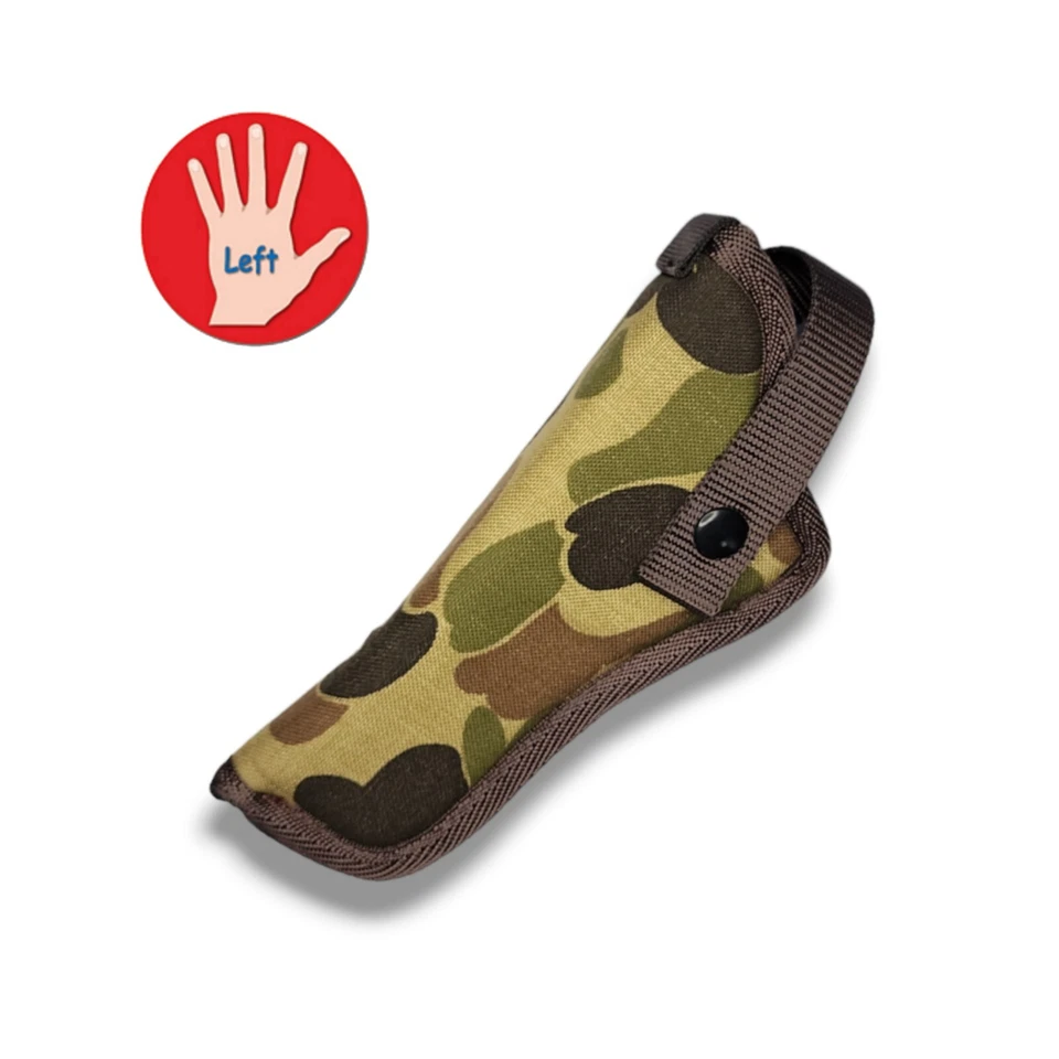 Smith And Wesson Camo Holster, Size 45 Cordura Nylon, Button Strap, Left Hand  - Image 2 of 4