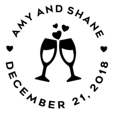 Custom Wedding Embosser,Address Embosser, Hand Held Embosser, Embossing Stamp