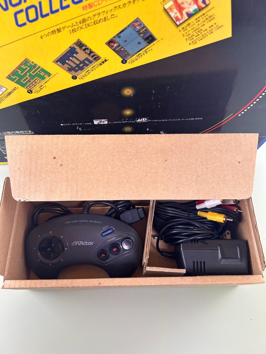 Manette VICTOR WONDERMEGA RG-CP3 Officielle Pour SEGA Mega Drive - Boîte, Import Japon