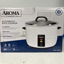 60-Cup Cooked 30-Cup UNCOOKED Commercial Rice...