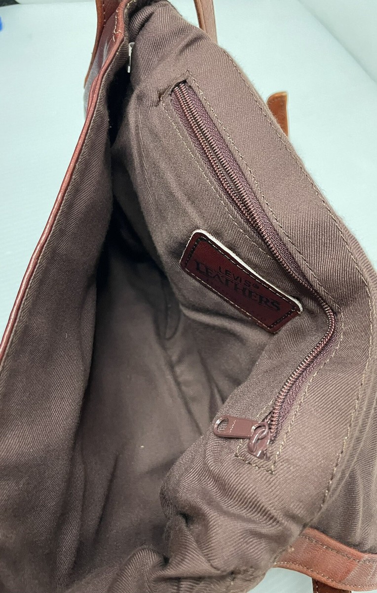 VTG 70s-80s LEVIS LEATHERS Levi Strauss & Co Genuine Leather Purse