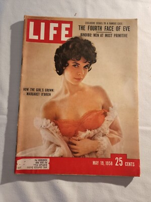 1958 May 18 LIFE Magazine Margaret O'Brian Fourth Face of Eve  (MH96)