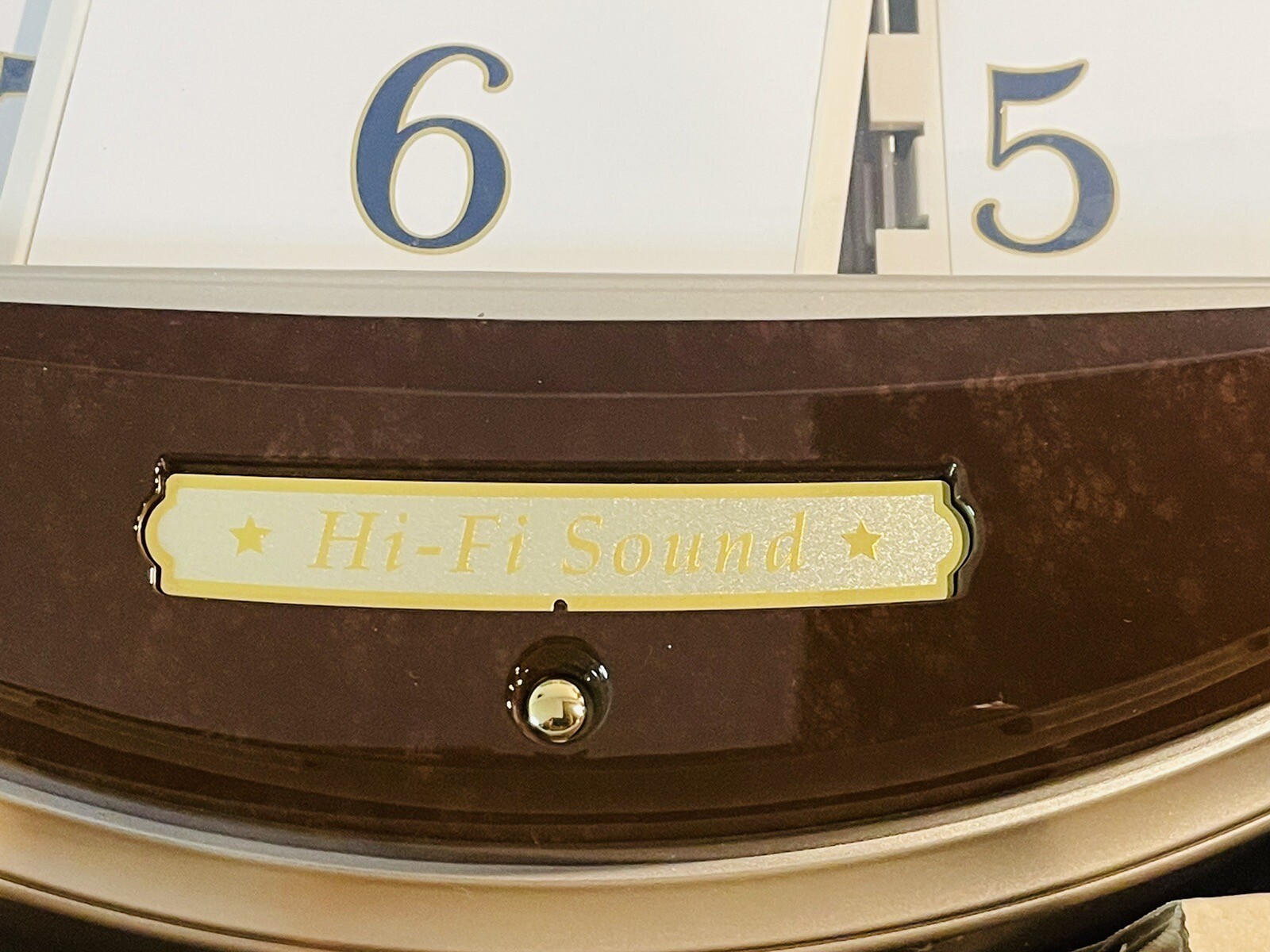 Seiko HiFi Sound Melodies Wall Clock QXM279BR eBay