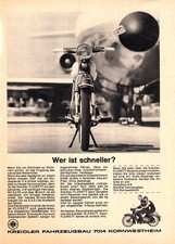 3w23874/ Alte Reklame aus 1965 &ndash; Kreidler Fahrzeuge