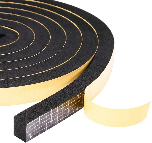 1 2 x 1 2 foam weather stripping