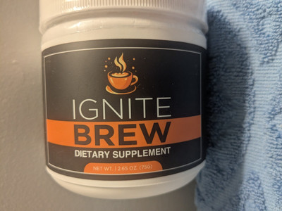 Ignite Brew Dietary Supplement Energy Drink.  Pre workout..2 pack factory sealed