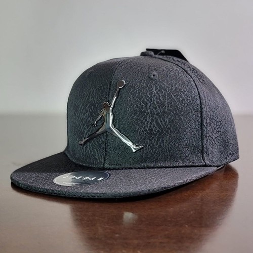 Air Jordan 1 2 3 4 5 6 7 11 12 OG Retro Bred Playoffs Snapback Hat Black Cat New - Picture 4 of 13