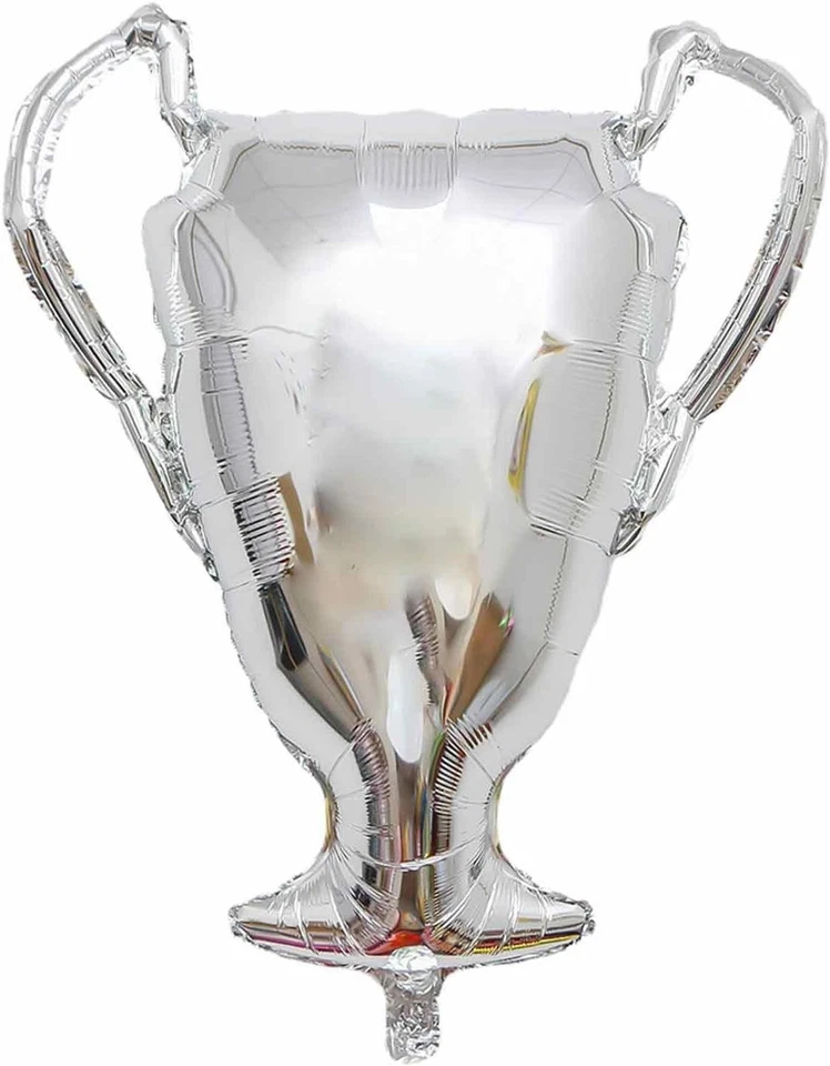 Champions League Globo Inflable Trofeo Lámina Plata Foto 2 de 3