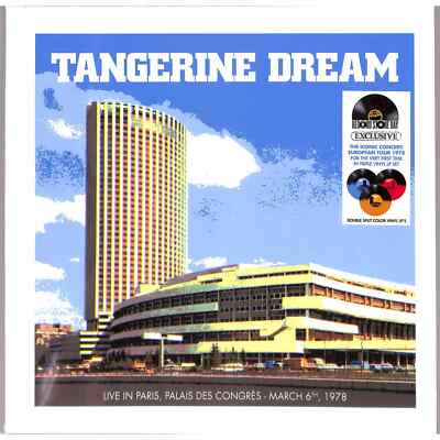 Tangerine Dream / LIVE IN PARIS PALAIS DES CONGRES - MARCH 6TH 1978 (col3LPBox)