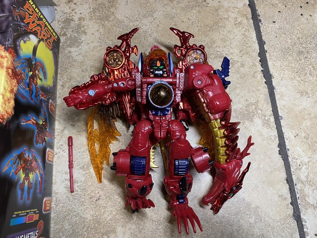 Transformers Beast Wars Transmetal 2 Predacon Megatron Dragon 1999