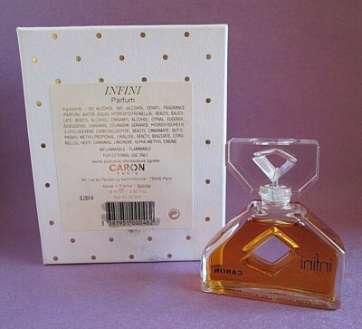 Infini by Caron Pure Perfume Extrait Vintage Formula 0.50 oz 15 ml