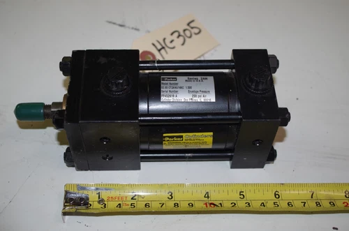 PARKER PNEUMATIC CYLINDER  SERIES 2AN # 02.00 CT2ANU14AC  STROKE: 1.50'   HC-305