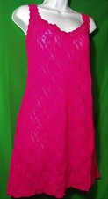 NEW HANKY PANKY 485214X ALLU SIGNATURE MADE IN USA PLUS SIZE LACE CHEMISE 1X