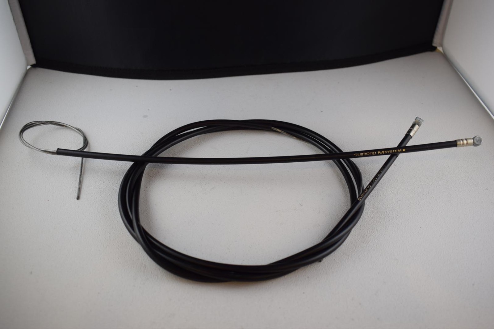 Shimano v brake cable / wire Set front rear black NOS eBay