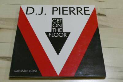 D.J. Pierre - Get  on the floor - Pop Dance 90s - 12'' Maxi Single Vinyl LP