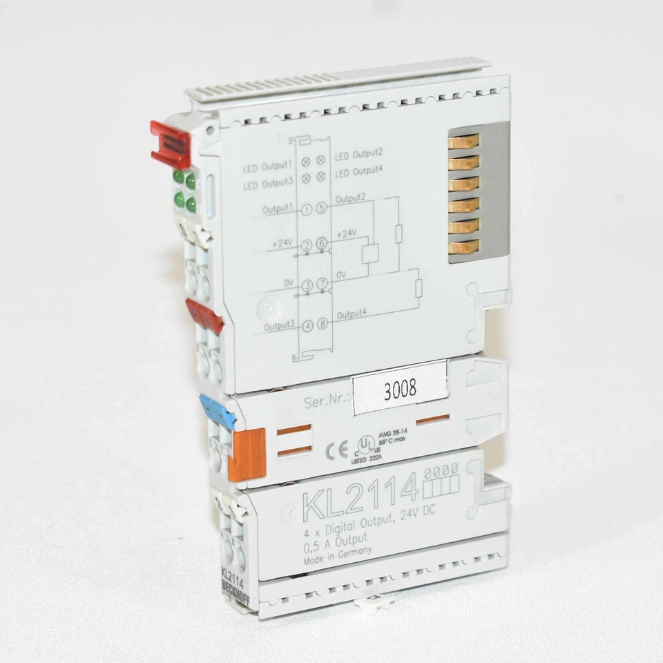 Beckhoff 4xDO Digitalausgangsklemme KL2114 -used- - Bild 2 von 3