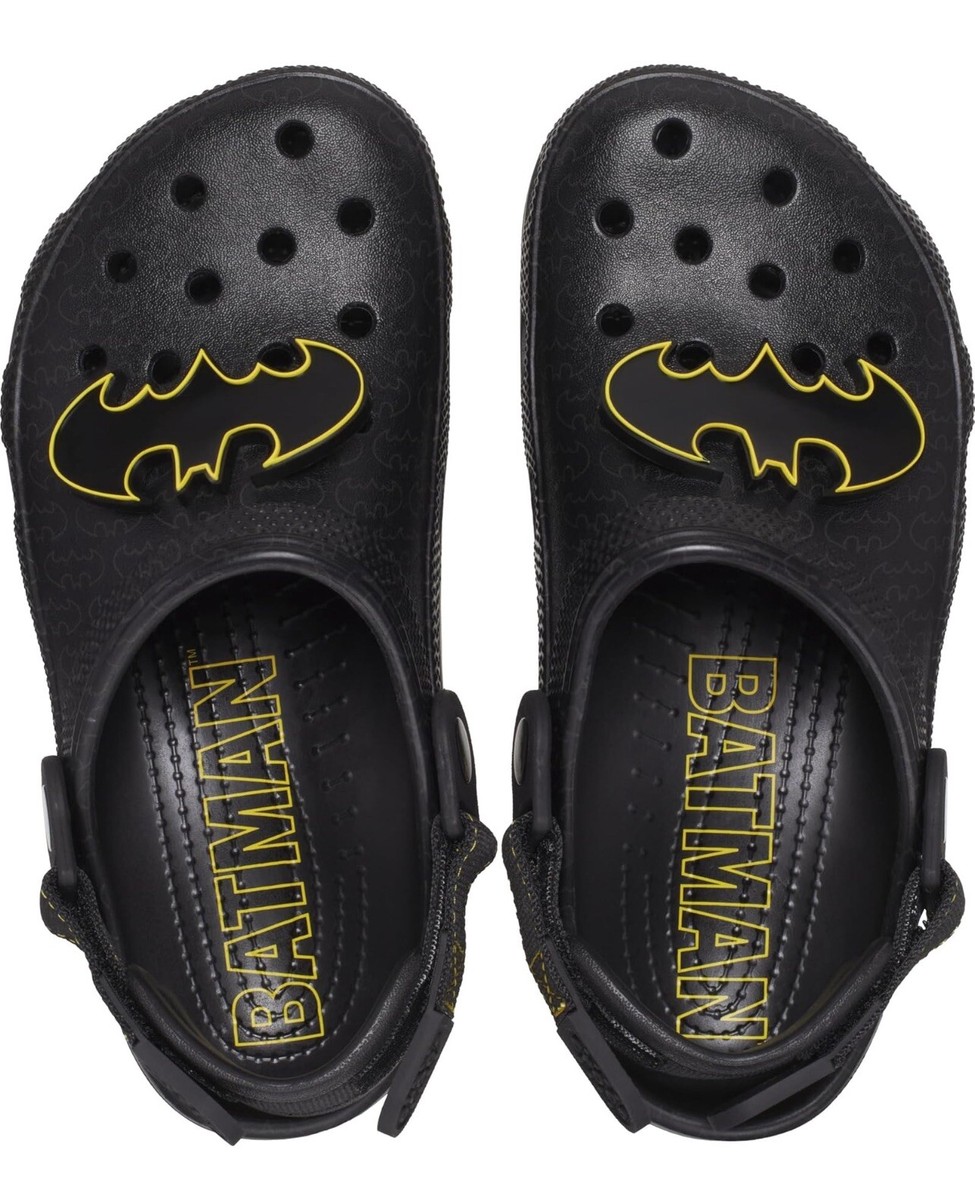 Crocs Batman Adjustable Strap Clog Color Black Men display picture 1