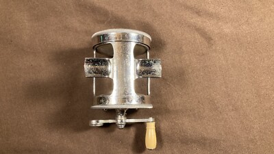 Moulinet De Pêche Vintage Meisselbach Takapart - Rare, Avec Plaque Arrière Marquée - Occasion Fonctionnelle