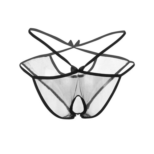 Slip Transparente Abierto Front Con Lacitos Size: XL (206) - Imagen 5 de 5