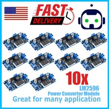 10X LM2596 DC-DC Adjustable Buck Converter Step Down Power Supply Module 2.5-40V