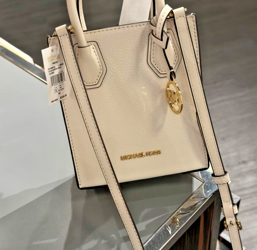 Michael Kors Mercer XS Leather Crossbody Purse Shoulder Handbag