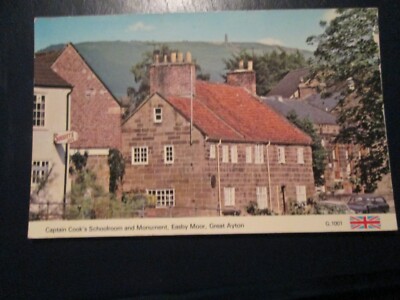 Postcard of Great Ayton, Captain Cook's Schoolroom & Monument, Easby Moor G1001