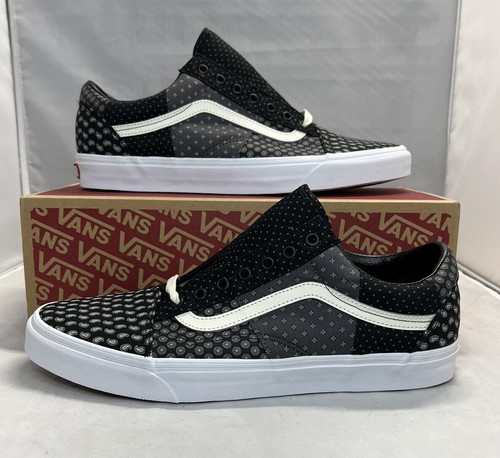vans tie print patchwork