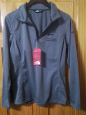 The North Face Womens Large Gray L Tech Quarter Zip Fleece Pullover NWT