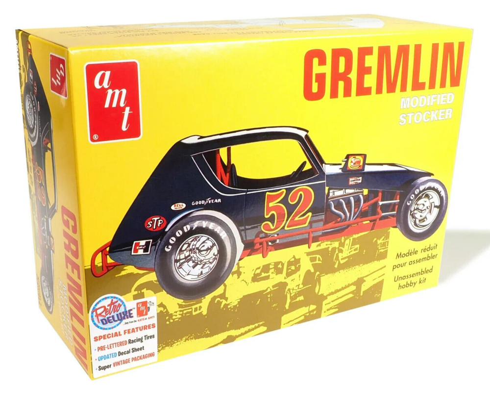 1:25 AMT AMC Gremlin MODIFIED Coupe Stocker Racecar PLASTIC MODEL KIT *SEALED*