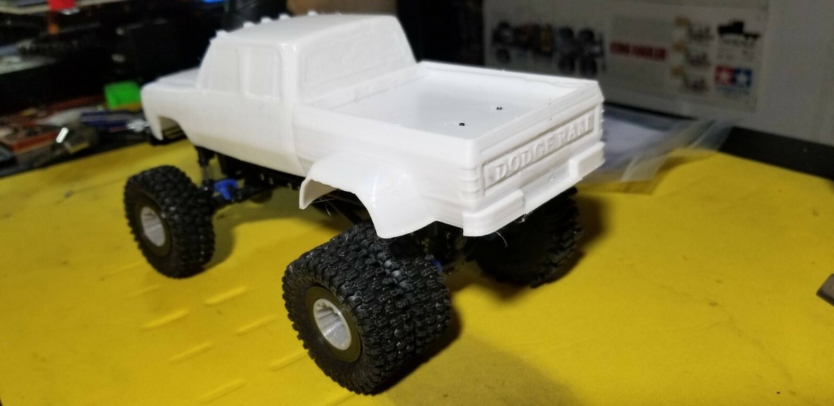 DODGE 1ST GEN DUALLY 4 DOOR CREW CAB AXIAL SCX24 DEADBOLT