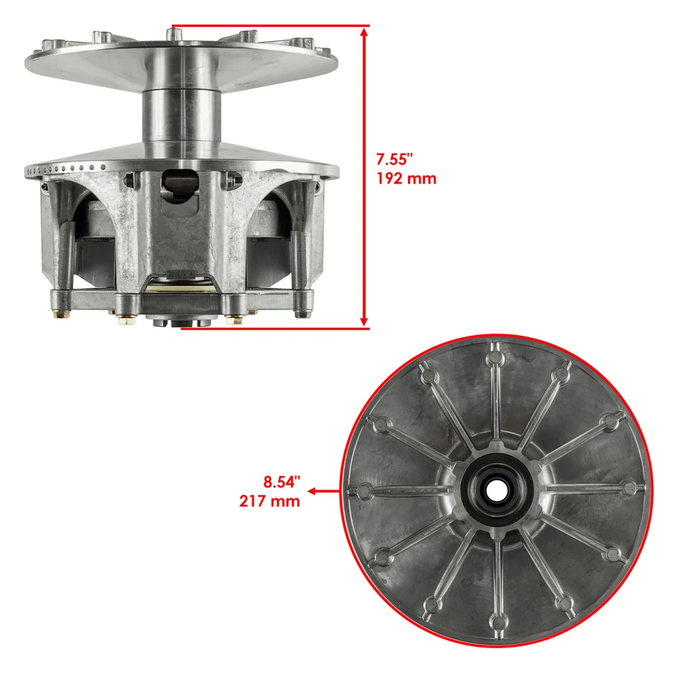 Embrague de transmisión principal para Polaris RZR XP Turbo dirección asistida eléctrica 2017-2018 Foto 2 de 4