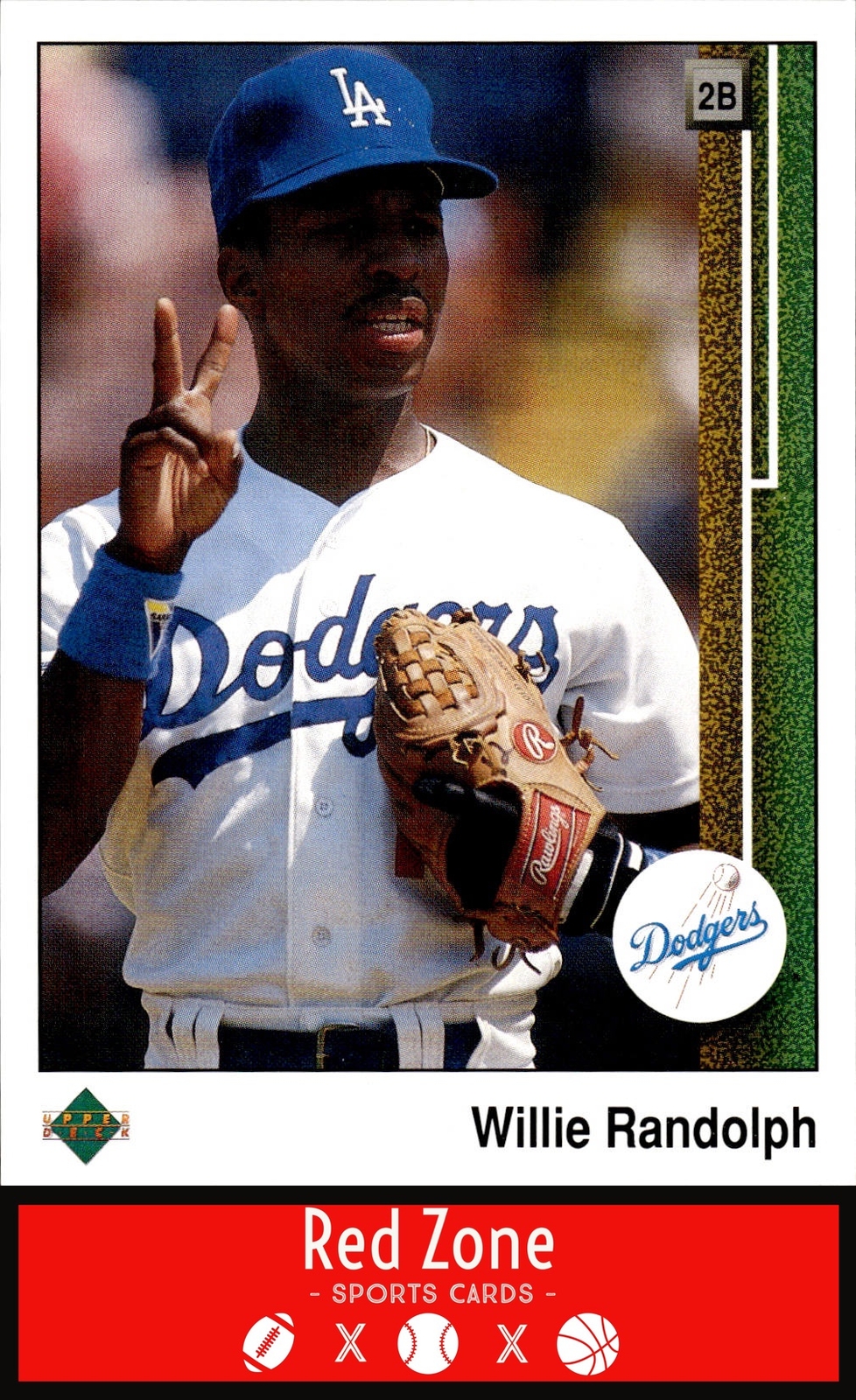 1989 Upper Deck - #777 Willie Randolph NM Set Break.