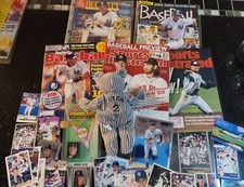 Derek Jeter Lot Jumbo Chrome Pinhead Sports Illustrated Beckett Beanie Cards 18