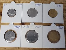 Vatikan  Kursm&uuml;nze  1978 (W&auml;hlen Sie unter: 1 Lira - 500 Lire Silber)