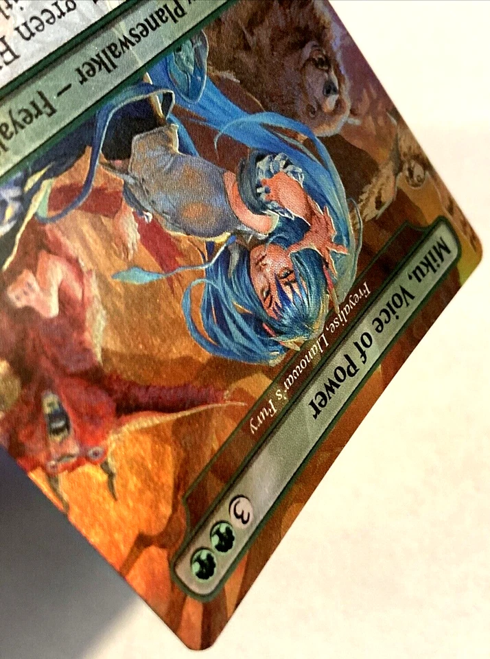 MTG Miku, Voice of Power RAINBOW FOIL Secret Lair x Hatsune Miku 1598 NM - Image 4 of 4