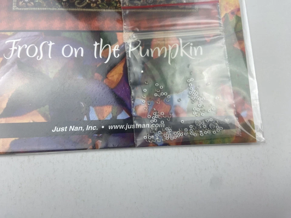 Just Nan Frost On The Pumpkin Counted Cross Stitch Pattern - Image 3 of 4