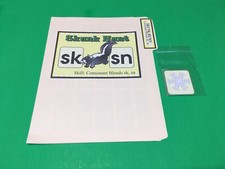 Skunk Hunt- Phonics Sn / Sk - DIY File Folder game - Printed / Uncut