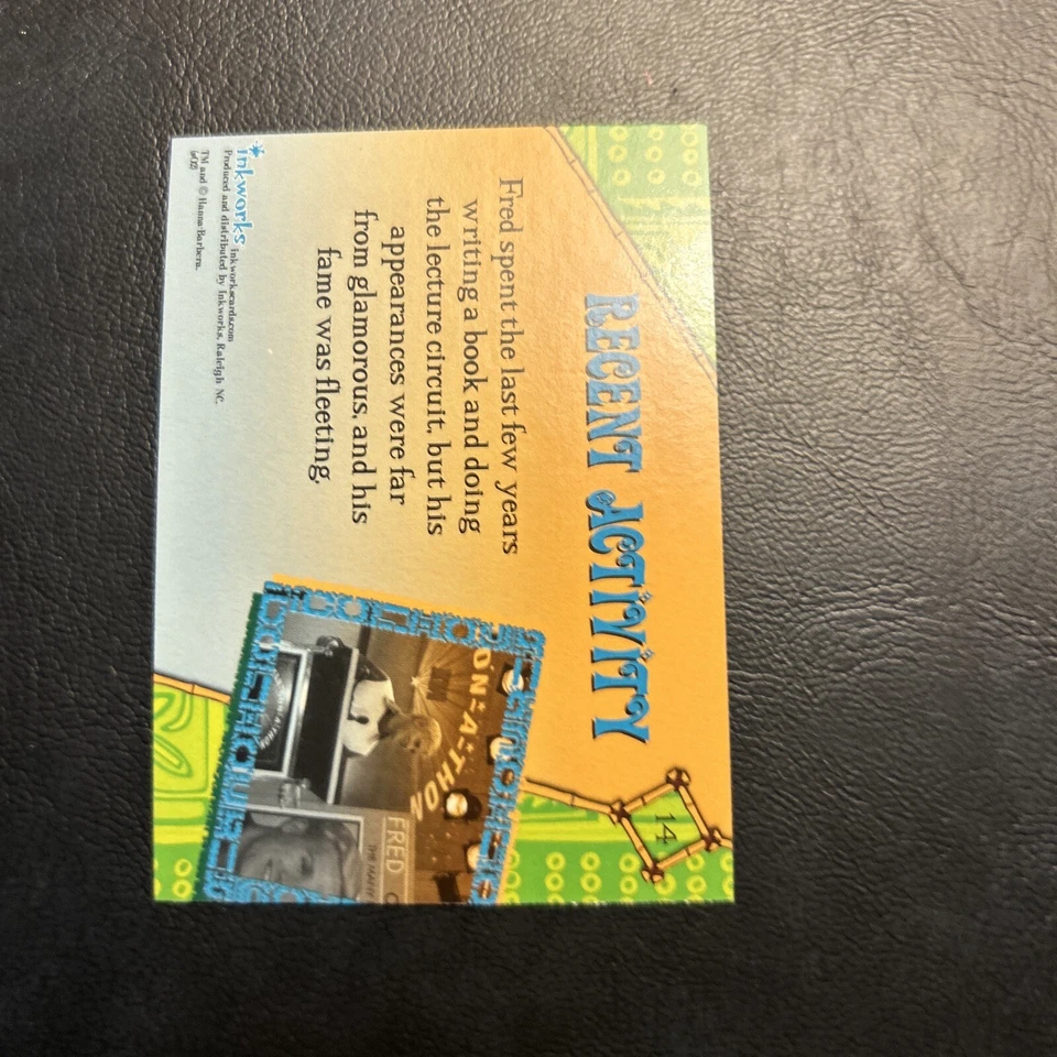 Jb11a Scooby Doo Movie Story 2002 #12 Fred Jones Freddie Prinze Jr - Image 2 of 2