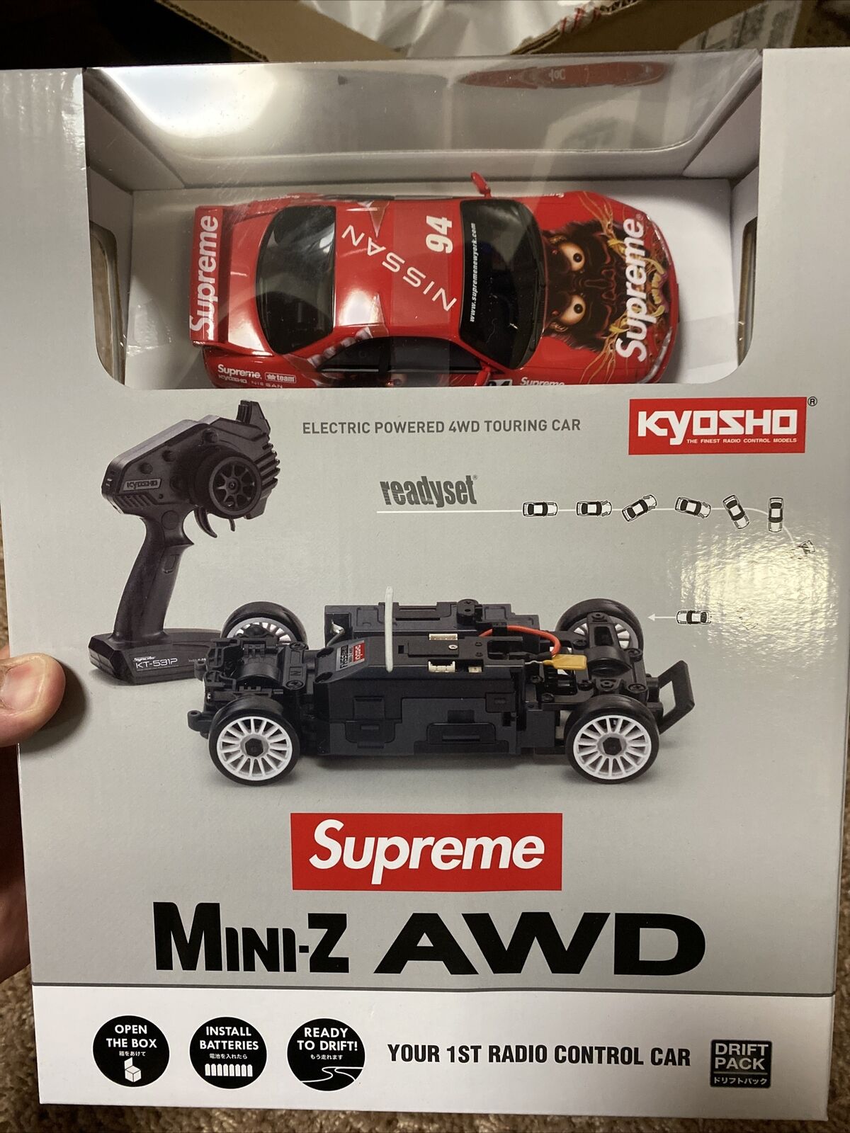 銀座本店 supreme シュプリーム ラジコン Kyosho Mini Nissan ホビー