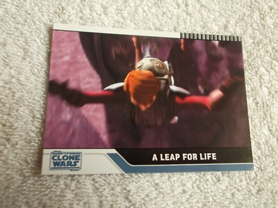 Topps - Star Wars: Clone Wars ''A LEAP FOR LIFE'' #61 Trading Card