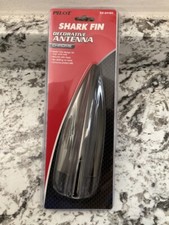 Pilot Cz-241ec Decorative Non-functional Black Chrome Shark Fin Antenna