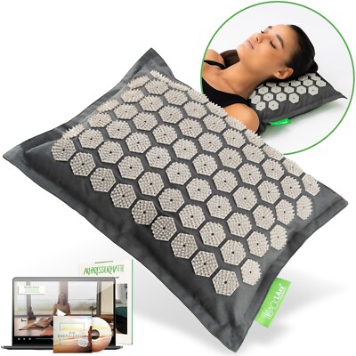 BACKLAxx   Akupressur Kissen, Akupunktur Matte mit Stacheln zur Massage