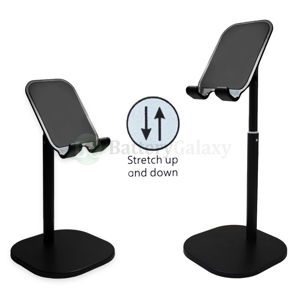 Adjustable Cell Phone Stand Holder Desk Dock Mount For iPad iPhone Kindle Tablet