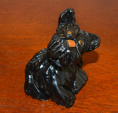 Artesia Rinconada Scottish Terrier 203 From Uruguay, Signed. Gift Idea, In Origi