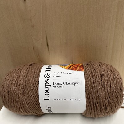 New Loops & Threads Soft Classic Yarn 7 oz skein VS110 