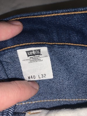 Vtg USA Levis 517 Bootcut Jeans Size 36 X 30 Orange Tab Rockabilly  