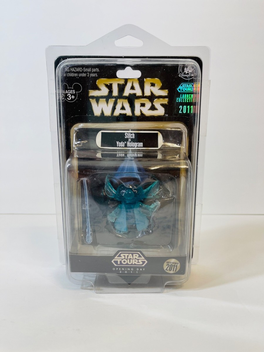Disney Parks Star Wars Star Tour Opening Day Stitch Yoda Hologram